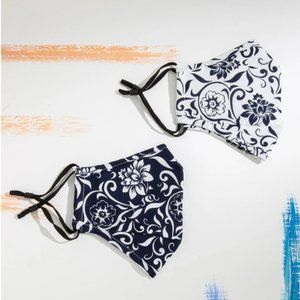 Floral Pattern Face Mask